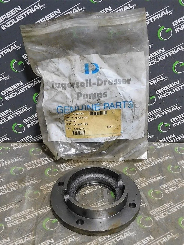 Ingersoll Dresser Pumps 027254-00 Bearing Housing Cover 27223080 New
