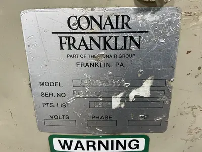 Used CONAIR FRANKLIN 1805390300 Misc Plastics Equipment Ohio US | HGR 24 #1404712
