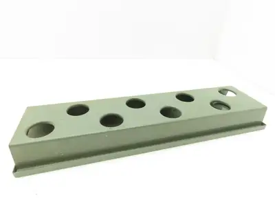 Sunnen SL-38 Honing Machine Mandrel Rack & Drain Pan 8-Hole 1.5" Shank Dia