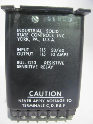 Used INDUSTRIAL SOLID STATE CONTROLS _UNKNOWN_ AC/DC Power Supplies | OCO Industrial #1642080