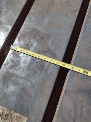 69" x 139" x 14" T-SLOTTED CAST IRON FLOOR PLATE #4185