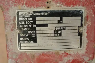 USED MASONEILAN 87-21714