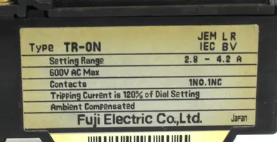 USED FUJI ELECTRIC 4NC0F0