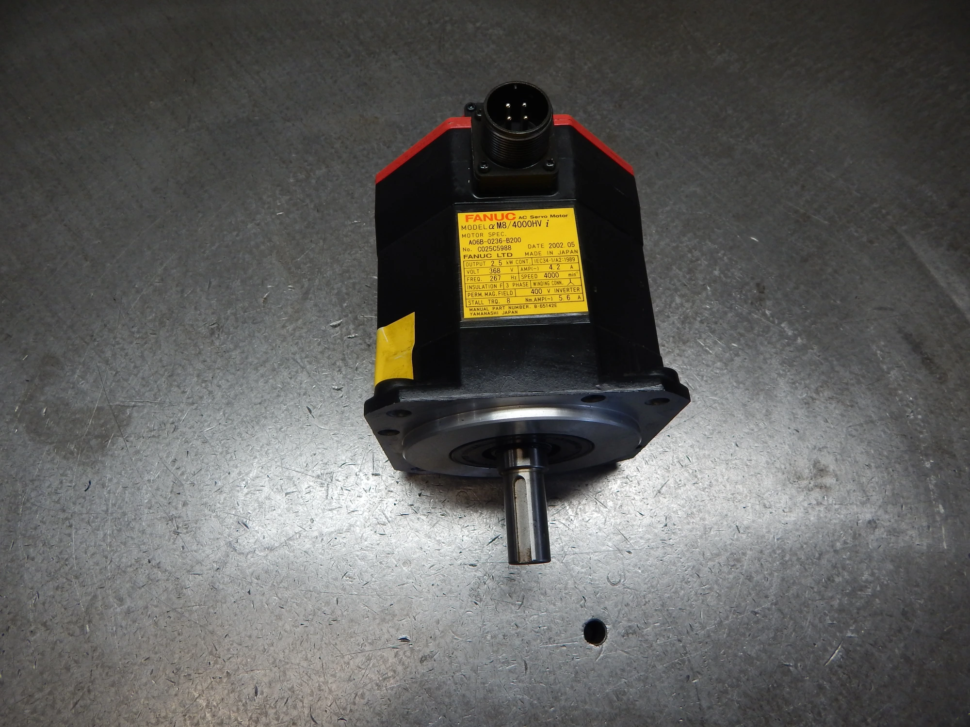 FANUC A068-0236-B200 & Encoder # A860-2000-T301 #6656