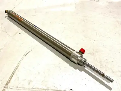 USED BIMBA SINGLE ROD PNEUMATIC CYLINDER