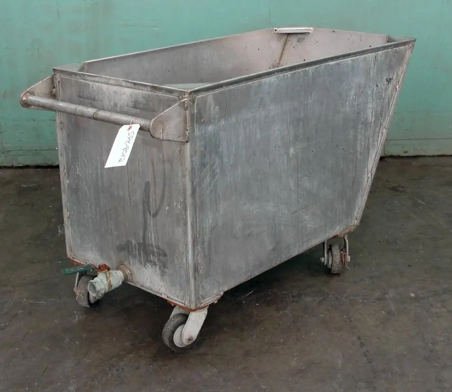 SPC8012  Tank 60 gallon tub, Stainless Steel