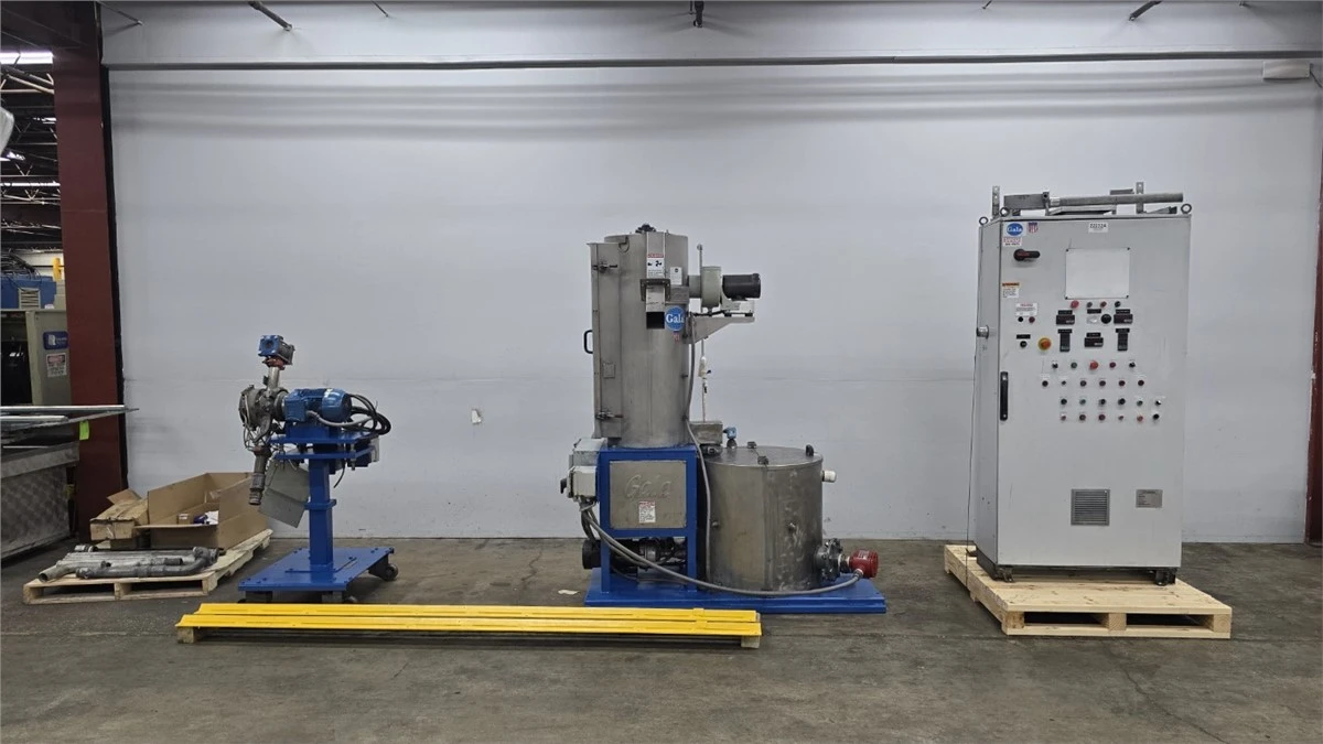 Gala SLC-6 Underwater Pelletizing System w/Control Panel