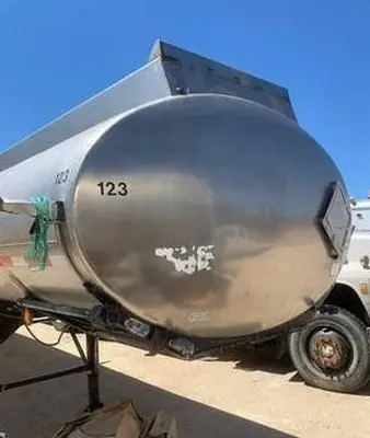 U.S. Steel Fuel Trailer Tank