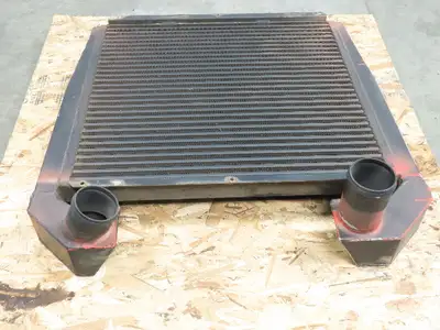 7608-6332 Radiator 28.5x27.5x2" Off of 8.3L Cummins Diesel 3.75" OD Aluminum