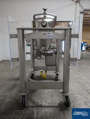 USED Patterson-Kelley 2 Cu Ft P-K Twin Shell Blender, S/S,