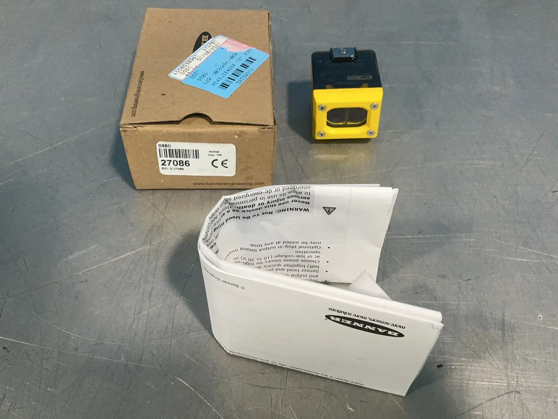 Used BANNER ENGINEERING OSBD Photoelectric Sensors Ohio US | HGR 24 #1515750