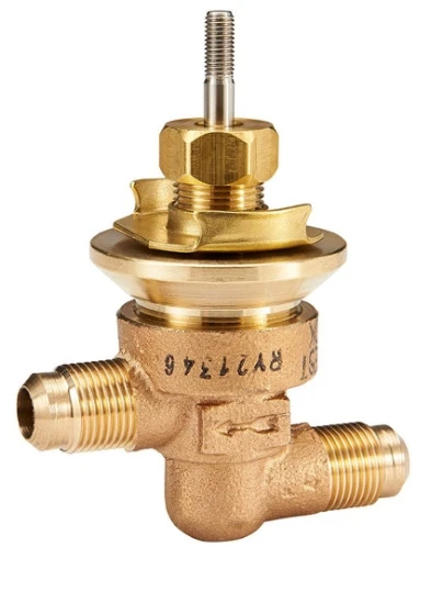 Johnson Controls VB-3766-3 2-Way 1/2" Brass Flare Valve, 3.2 Cv, 1/2" Stroke [New]