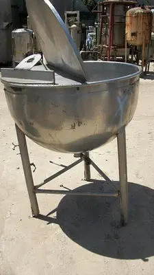 Kettle, 80 Gallon, S/st, Jkt, 38" x 21", #S741192