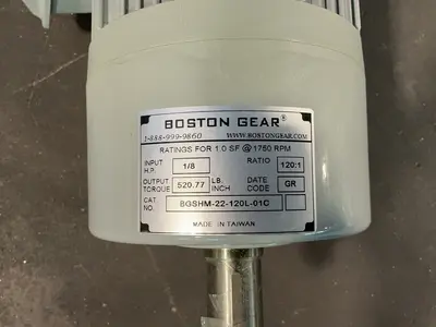 Used BOSTON GEAR BGSHM22120L01C A.C. Motors Ohio US | HGR 24 #1358612