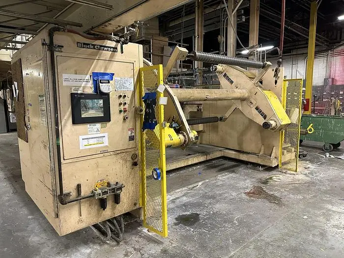 Used BLACK CLAWSON TURRET UNWIND Winding and Unwinding Pennsylvania US | Global Equipment International, LLC #185150