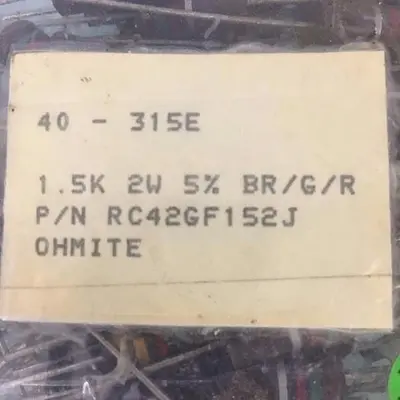 40-315E  OHMITE RC42GF152J