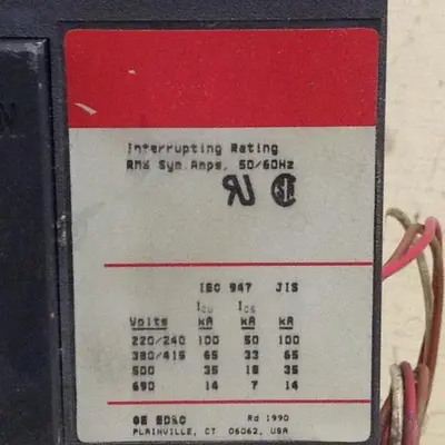 USED GENERAL ELECTRIC SRPG400A