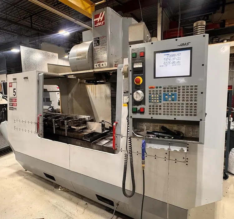 Used 2003 HAAS VF-5B/40 Vertical Machining Centers Ontario CA | Trader Machinery Inc #775760