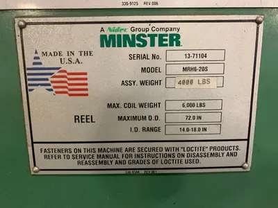 MINSTER MRH6-20S Centering Reels | PressTrader Limited (5)