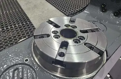 USED HAAS TR-160 4TH/5TH AXIS BRUSHLESS TRUNNION TABLE
