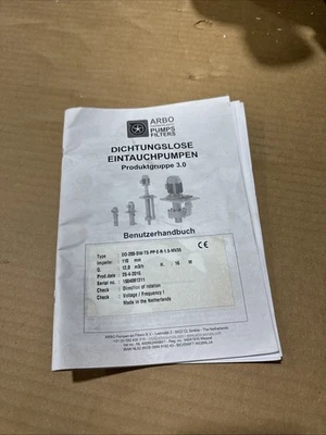 NEW ARBO DO-200-DW-TS-PP-E-R-1.5-MV35
