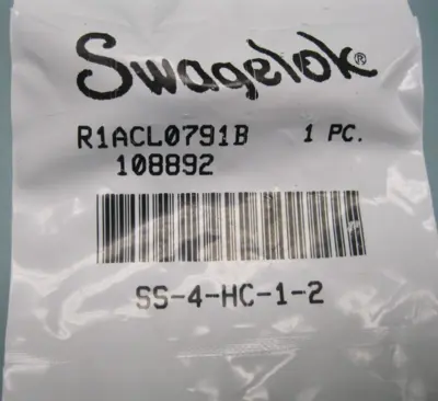 NEW Swagelok SS-4-HC-1-2