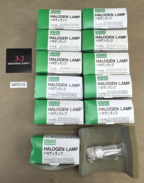 New | in-Stock USHIO JVC100V200WGS Light Source Equipment Indiana US | J&J Industrial Supply #495969