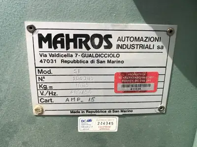 USED MARHROS AUTOMATION ST