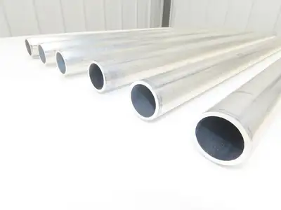 1-1/4"x 36" Sch 40 Aluminum Speed-Rail 1.66" Pipe OD Lot of 6