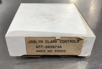 JOSLYN CLARK A77-285873A NEW IN BOX AUXILIARY CONTACT 1 NO 1 NC 4E-24