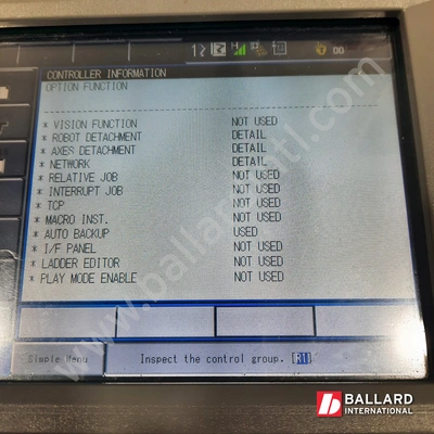 YASKAWA Motoman MH180 Robot System w/ DX200 Controller