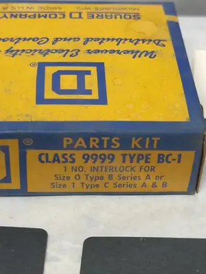 New | in-Stock SQUARE D 9999 BC-1 Miscellaneous Equipment (Electrical & Power) Ohio US | Surplus Asset Holdings #1209836