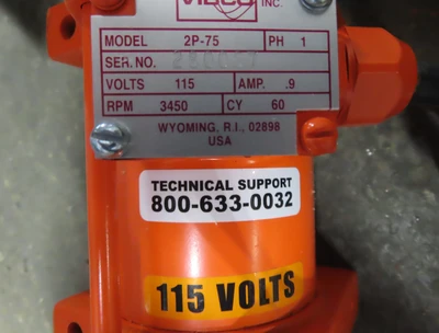 New Vibco Vibratory Motor, 2P-75