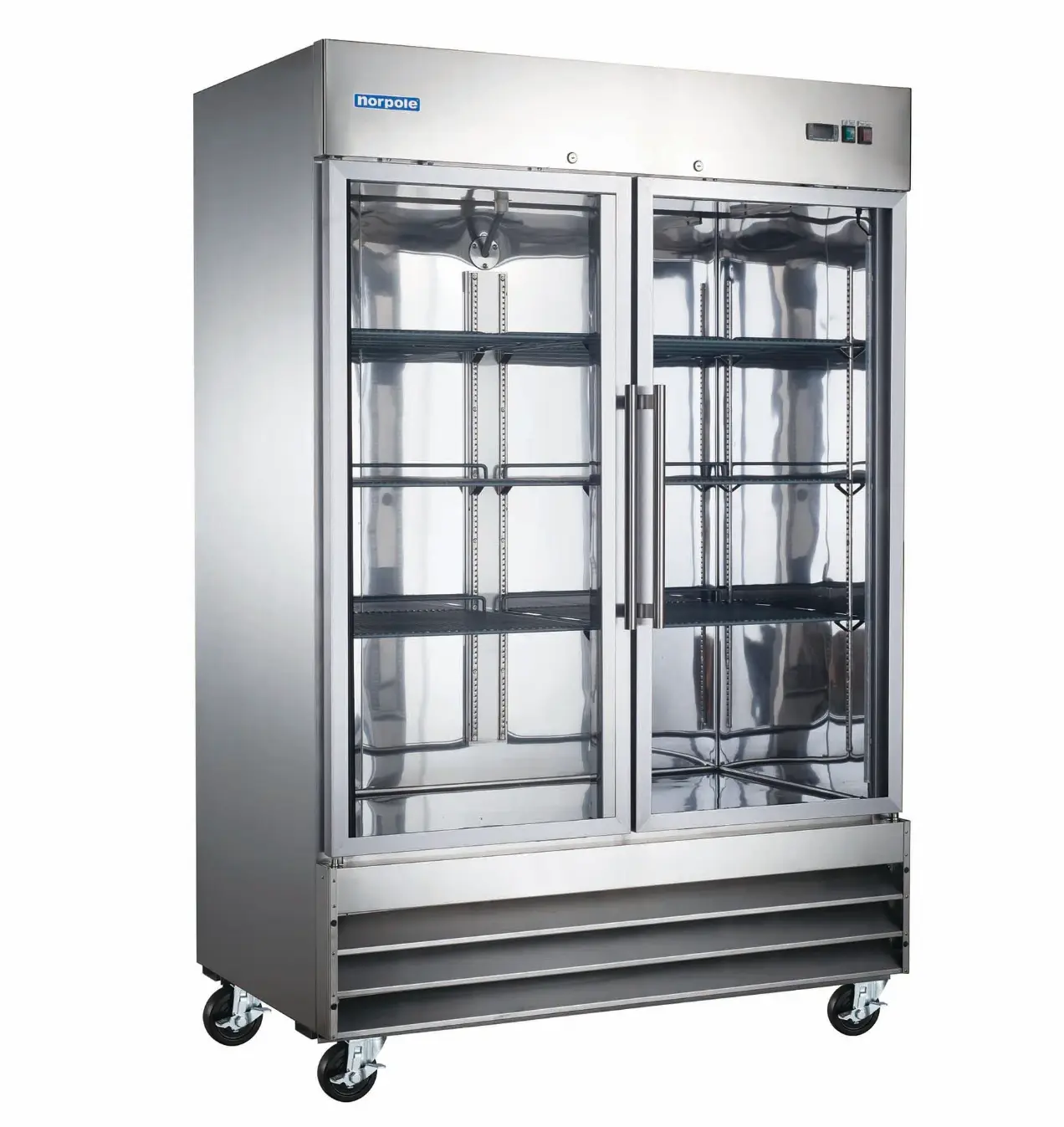 Magic Chef 2 GLASS DOOR REACH-IN FREEZER