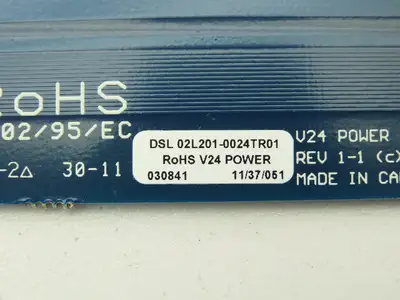 iSys 02L201-0024TR01 140-0014 BD-24POWERC Power Board V24 Circuit Controller