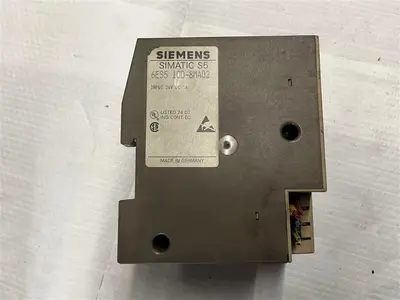USED SIEMENS SIMATIC S5 SES5 100-8MA02