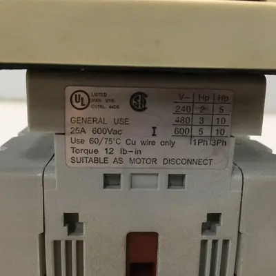 USED ALLEN BRADLEY 194E-E25-1753
