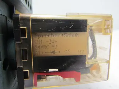 Specher Schuh CH1-3W-24VDC-MD 24V DC Relay W/Base