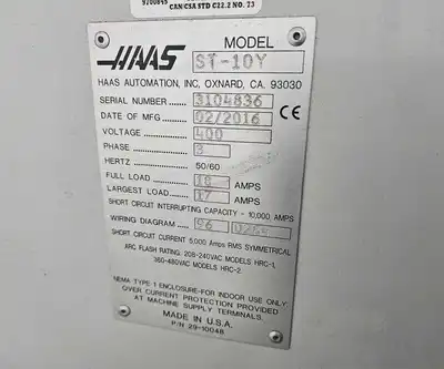 2016 HAAS ST-10Y CNC Lathes | CNC EXCHANGE (6)