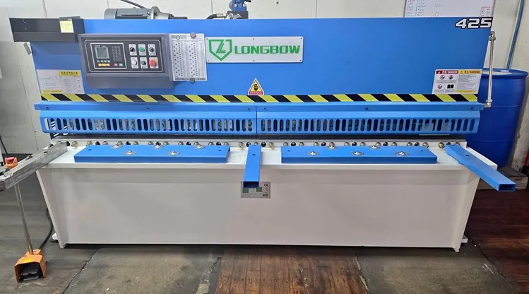 Used 2023 LONGBOW QC11Y-4X2500 Sheet Metal Shears North Carolina US | Revelation Machinery #405402