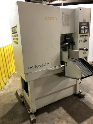 10" X 10" KASTO MODEL #SSB-A2-CNC-CC AUTOMATIC VERTICAL BAND SAW: STOCK #17306