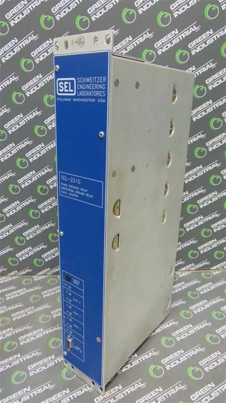 Schweitzer SEL-221G Phase Distance Relay Module 221G00-4256MVGB Used