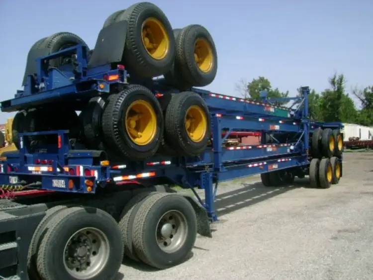 Used FONTAINE FLATBED WITH CHASSIS Flatbed Trailers Florida US | USA Transequipment #1542497