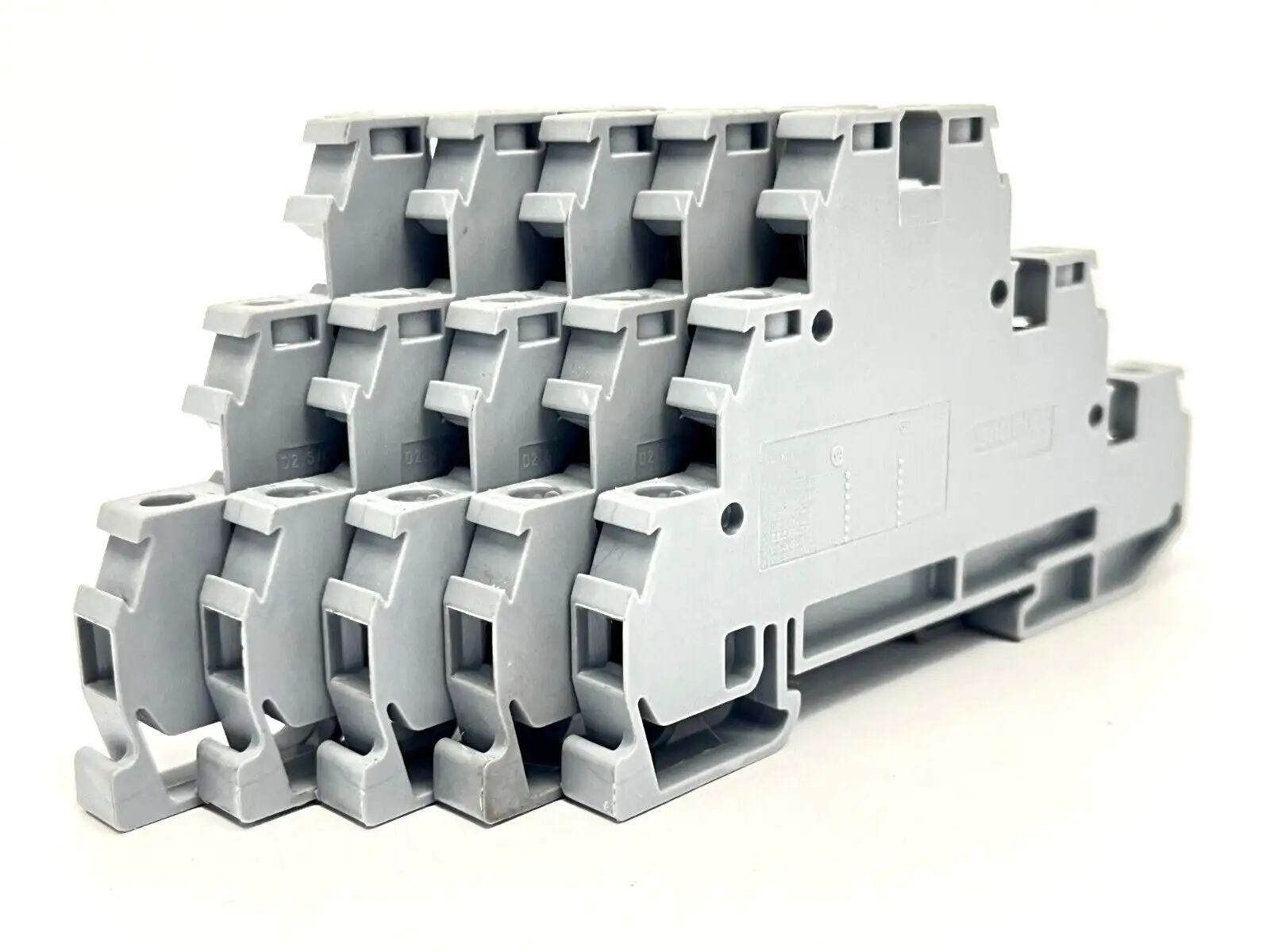 11554212 | Entrelec  Terminal Blocks Grey D2.5/6-D LOT OF 5 - Used