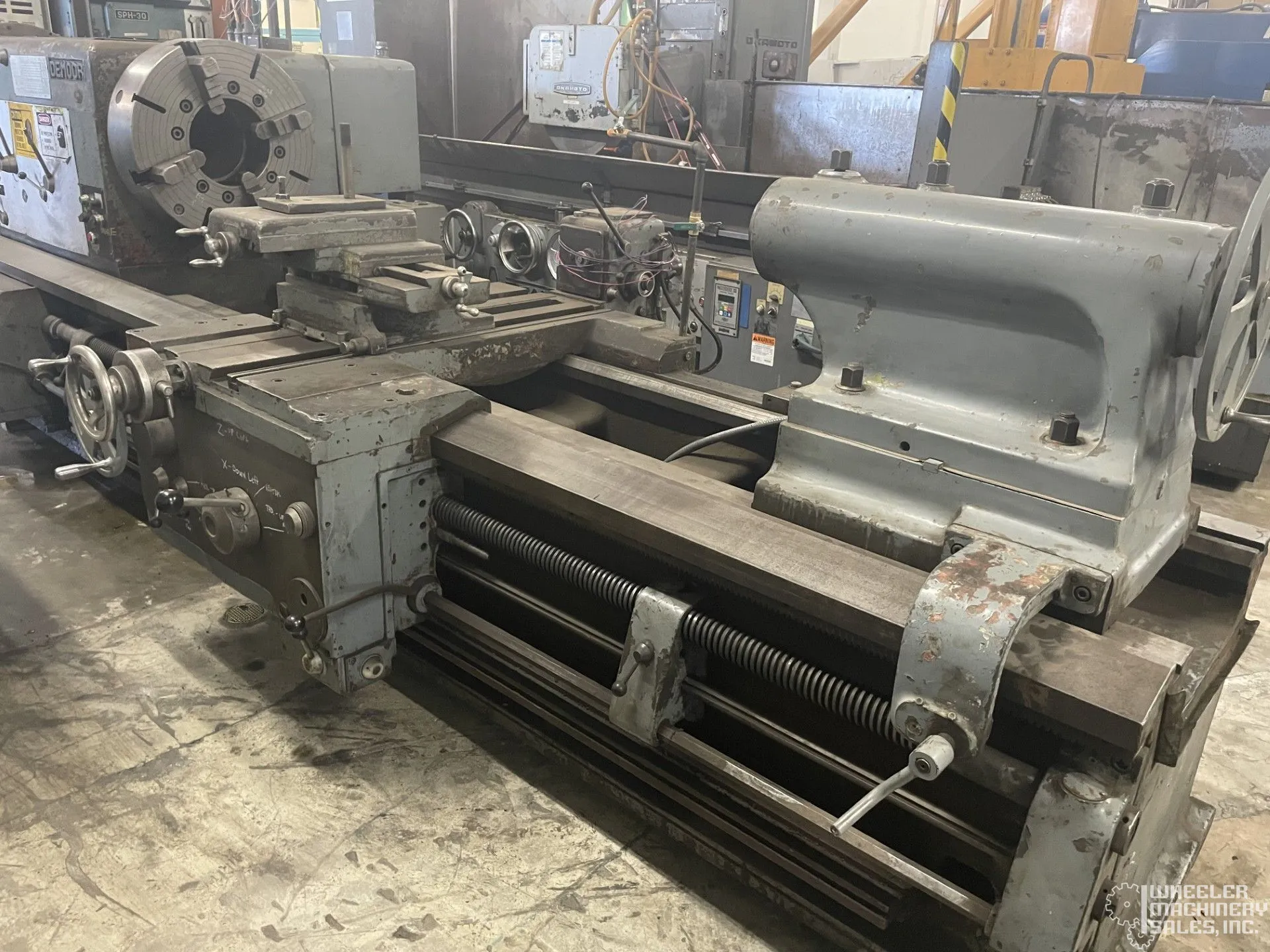 DEMOOR 39X84 Hollow Spindle Lathe #8337 #2