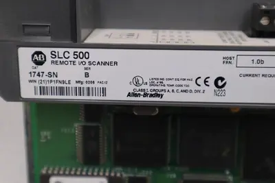 NEW OPEN BOX Allen-Bradley 1747-SN PLC Scanner Module AB STOCK K-91-D