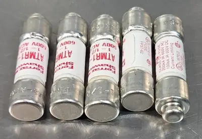 Ferraz Shawmut ATMR1-1/2 Current Limiting, 1.5A, 600A Box W/ 5 Loc4E45