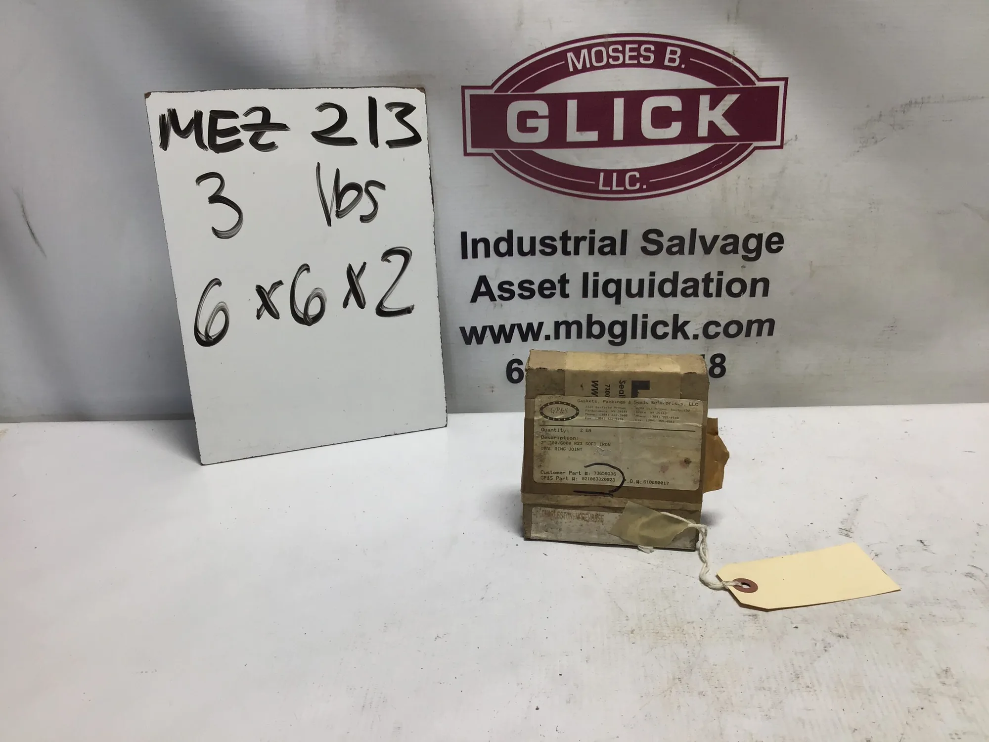 GPS Gaskets Packings & Seals 2″ 300/600 #R23 Soft Iron Oval Ring Joint