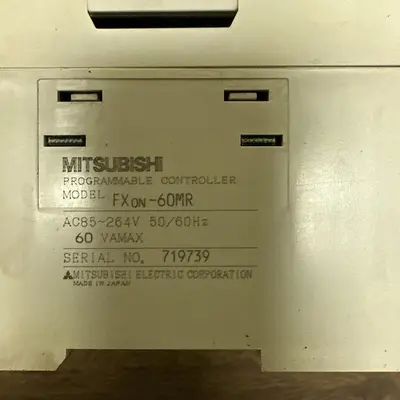 Used MITSUBISHI FXON-60MR Industrial Controls Ohio US | Surplus Asset Holdings #1235776