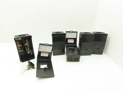 Challenger RPL221 Fusible Disconnect 30A 120/240VAC 2 Pole Rainproof Lot of 5